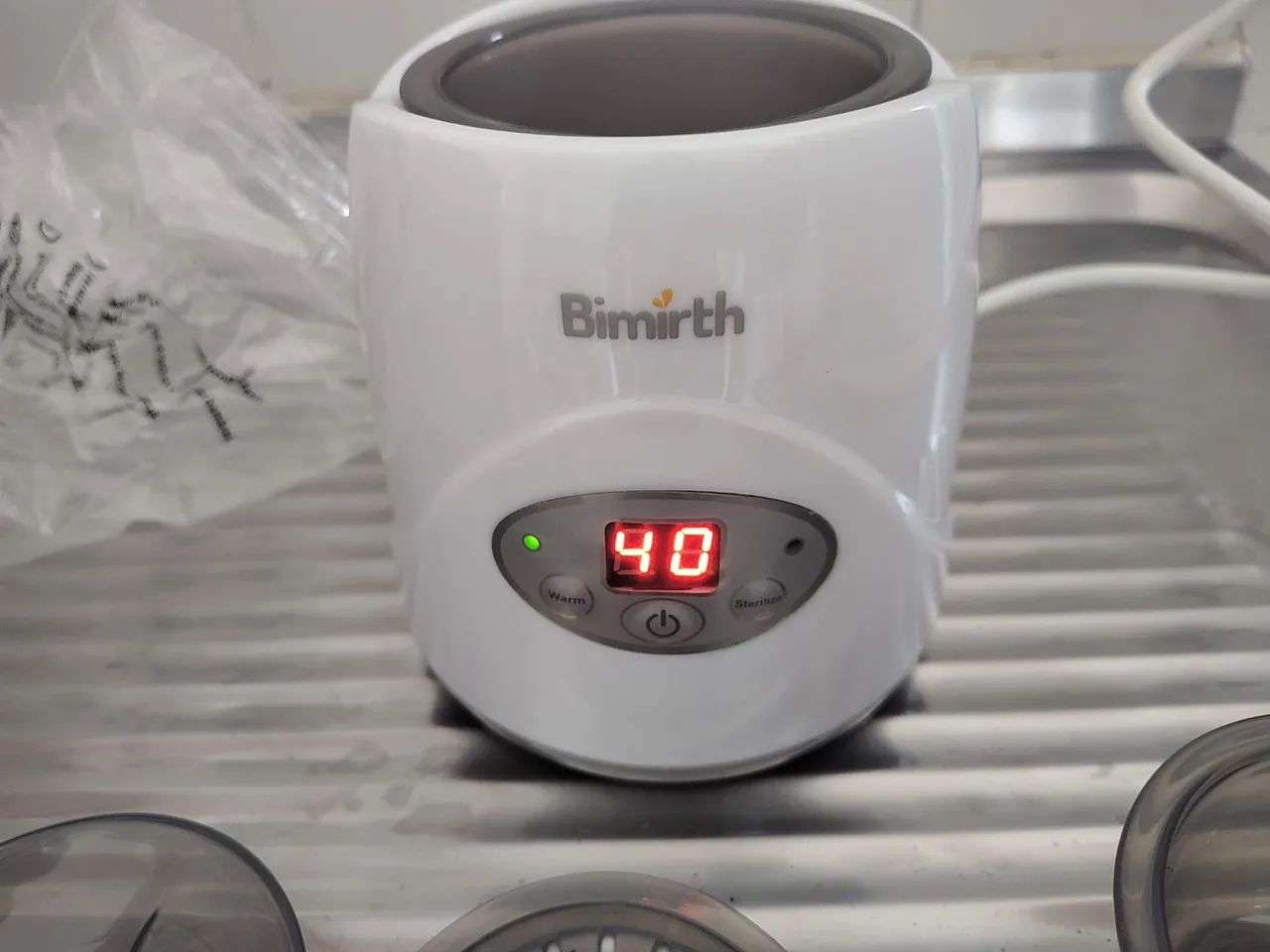 Aquecedor de Mamadeira Bimirth - Multifuncional - Foto 3