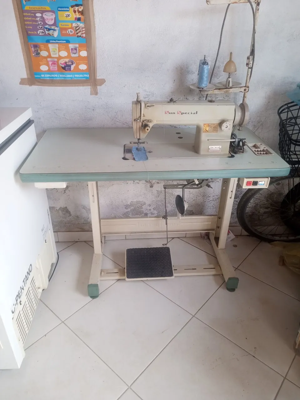 Máquina de costura industrial Sun Special