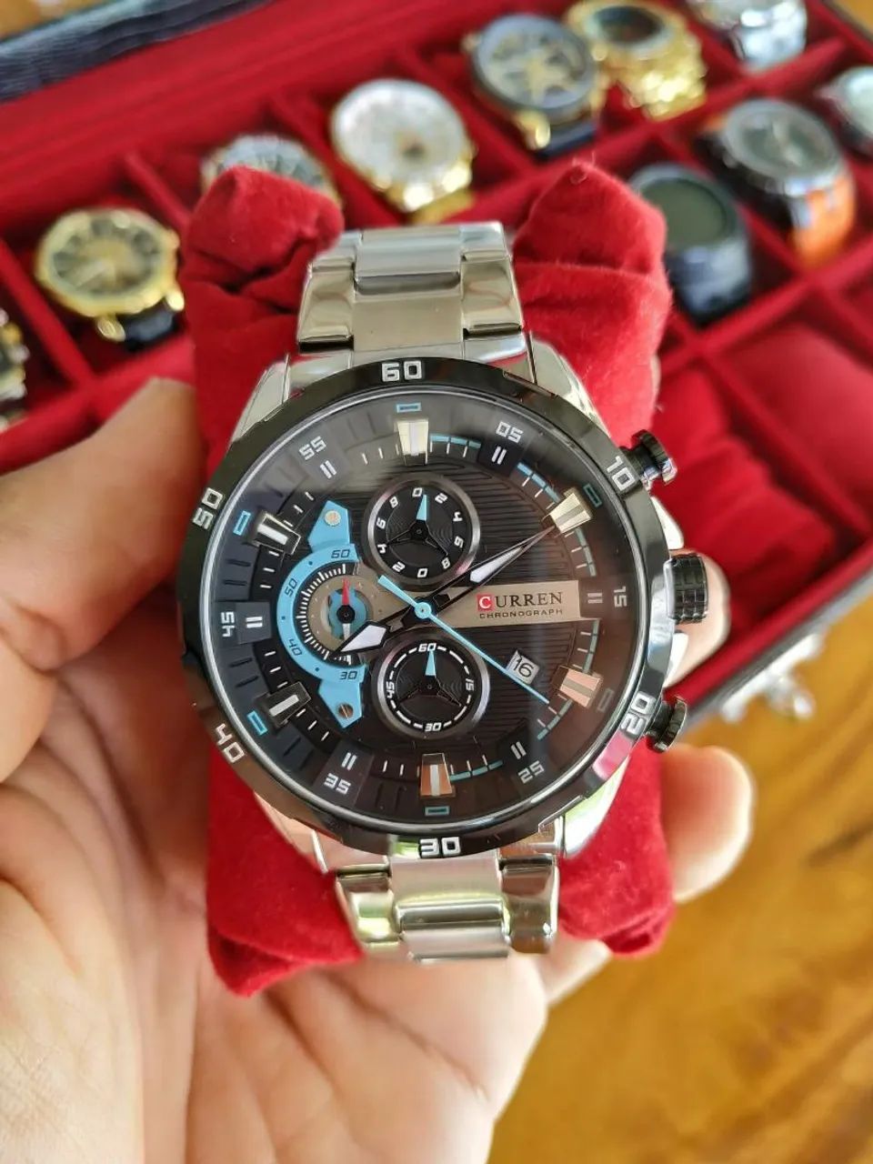 Relógio de aço inox 100% original  - Foto 3