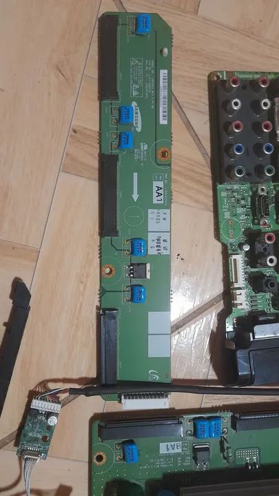 Placa principal samsung PL50A610T1R completa,fonte,Zsub,cabos - Foto 4