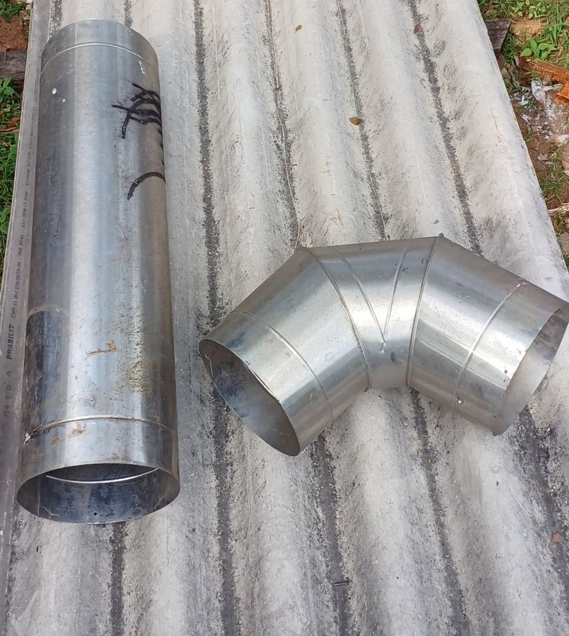 Dutos e curva de Aço Inox para Exaustão /// R$450,00