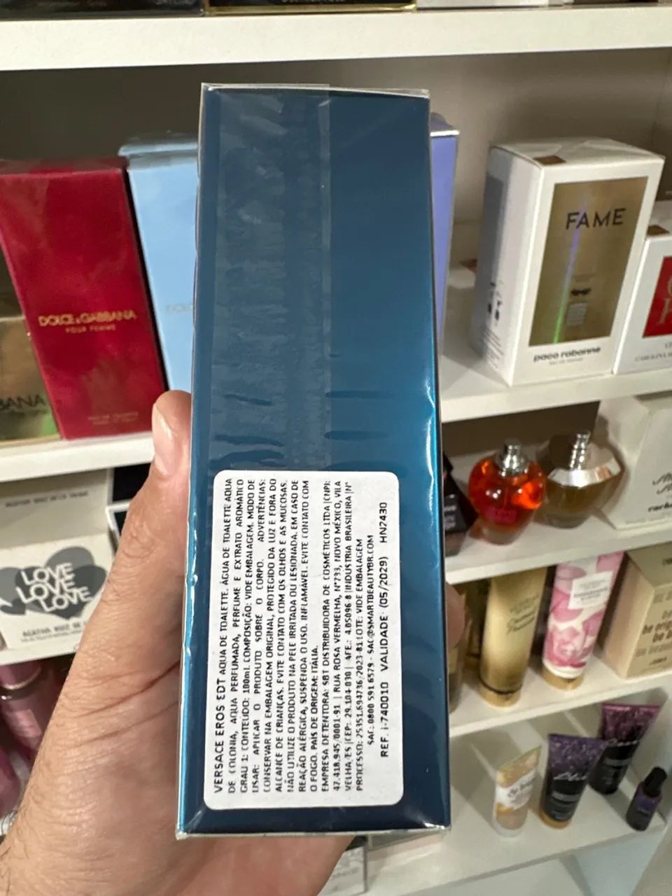 Versace Eros EDT 100ml lacrado  - Foto 5