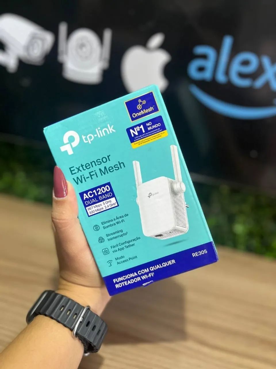 Repetidor de Sinal Wifi TP Link Dual Band AC1200