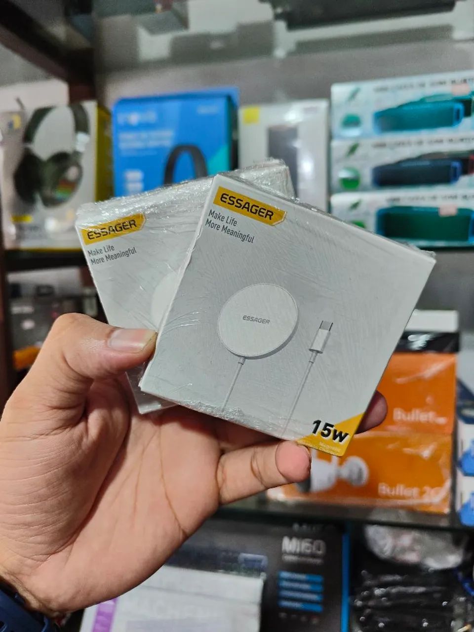 Carregador indução 15w essager 