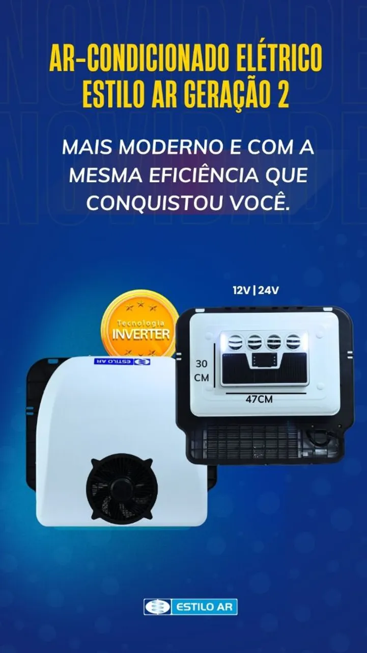 Ar Condicionado Elétrico Estilo Ar Geração 2