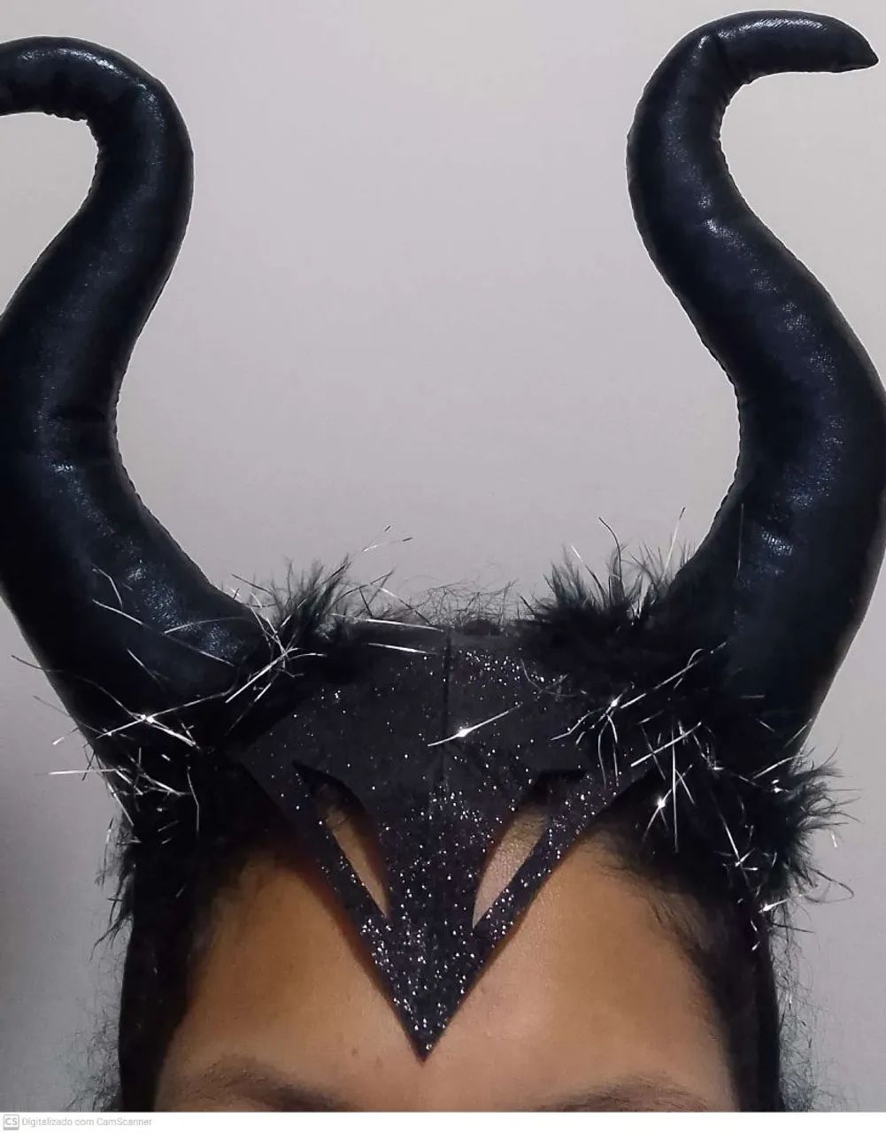 Tiara de Malévola - Fantasia de Halloween