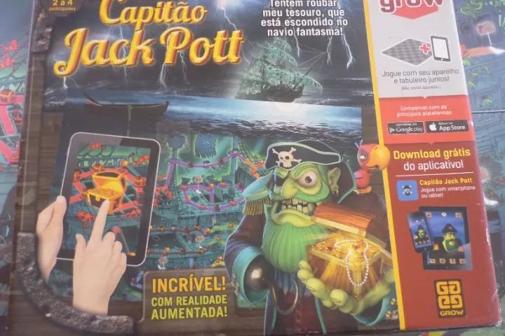 Jogo Capitão Jack Pott Completo Em Bom Estado