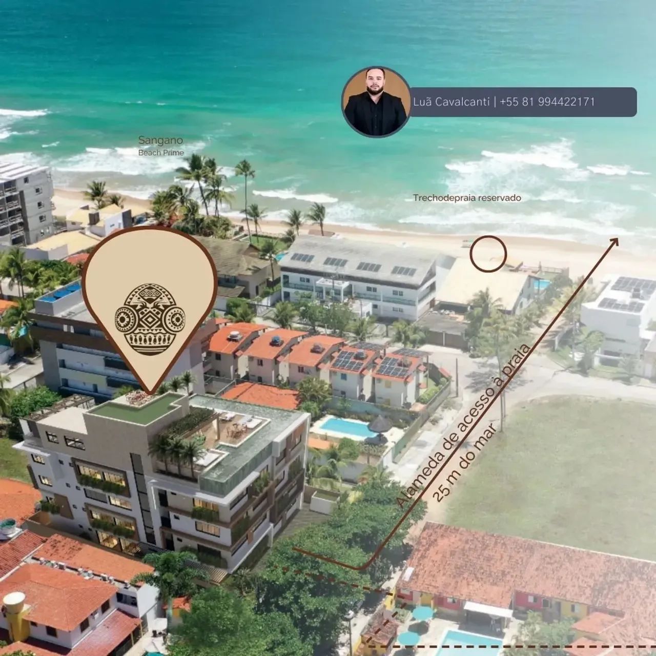 FLAT EM PORTO DE GALINHAS COM LAZER COMPLETO PARA TODA FAMILIA  OPORTUNIDADE DE INVESTIMEN - Foto 2