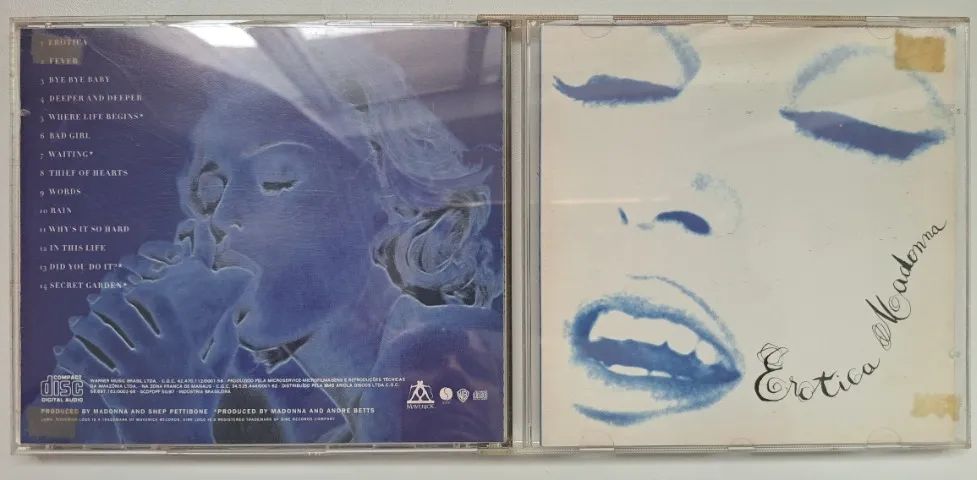 CD Madonna - Erótica - Foto 3
