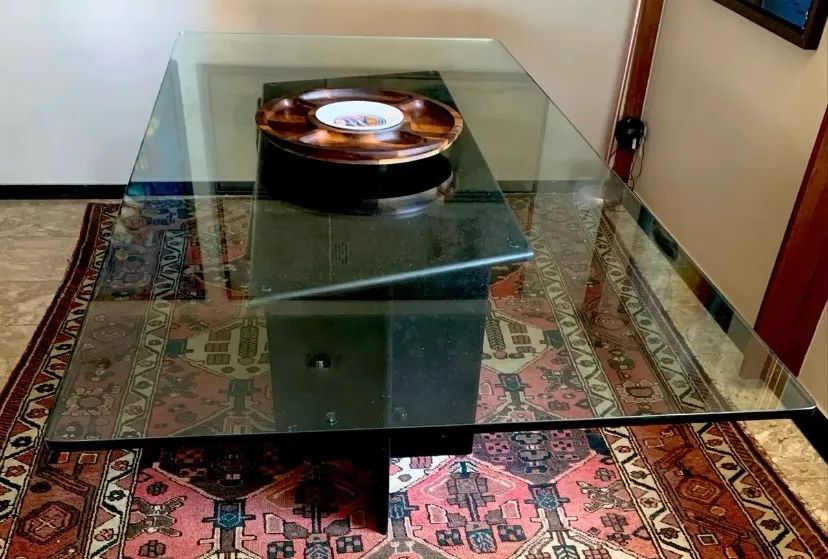 Mesa Jantar 6 lugares+Mesa Centro Granito Preto+2 Tampos Vidro Temperado 15mm-OPORTUNIDADE - Foto 3