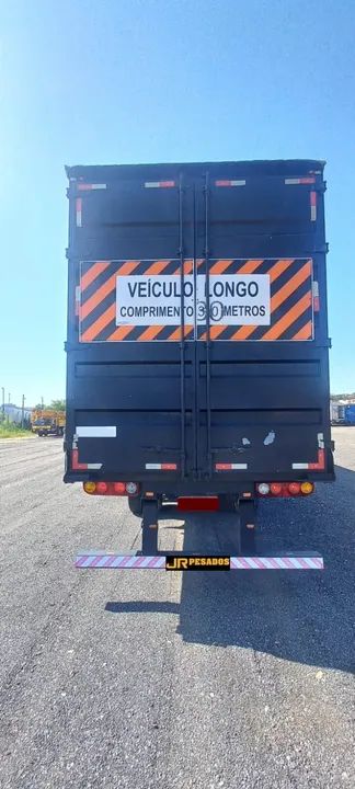 carreta rodofort baú bitrem ano 2011 eixo deslizante 100m³ sem pneus - Foto 5