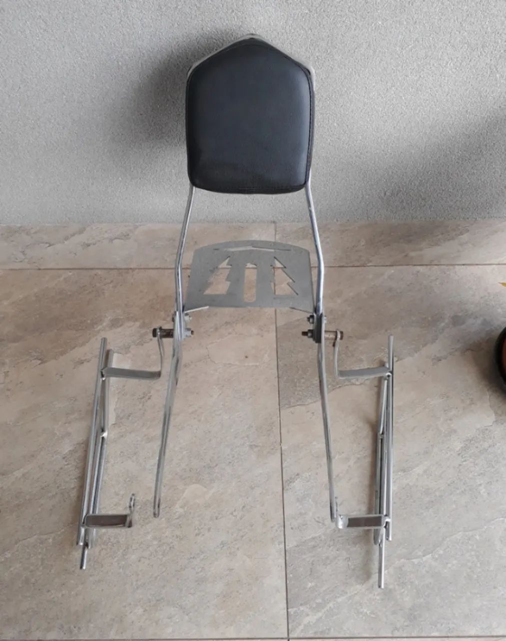 Vendo Sissy Bar, Bolha parabrisa e Alforge para Shadow 600