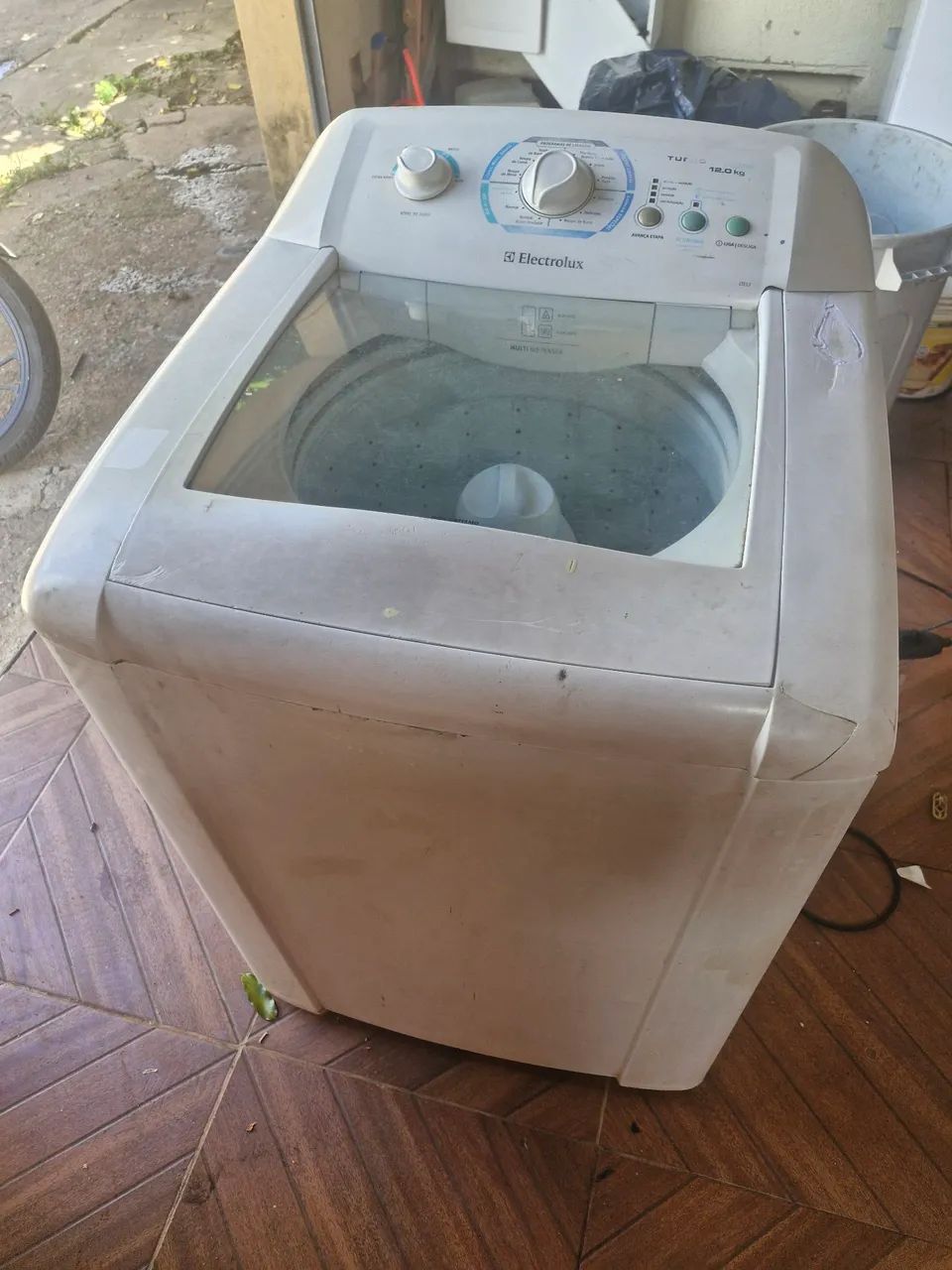Máquina de lavar Electrolux 12kg funciona perfeitamente retirada novo gama  - Foto 3