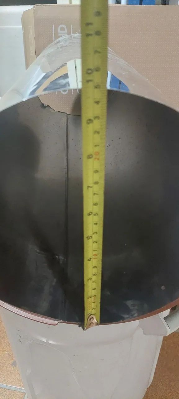 Coifa de Parede para Cozinha em Inox 1,90 X 0,80 seminova com motor e duto  - Foto 3