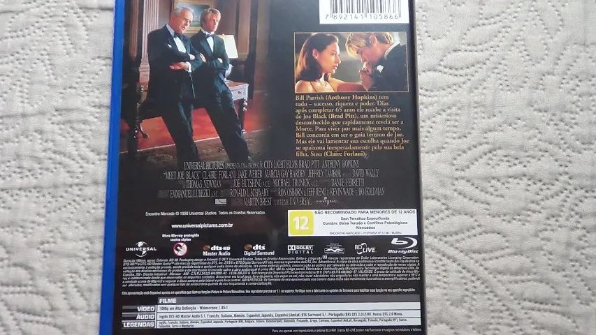 brad pitt - encontro marcado (bluray nacional raríssimo) - Foto 5