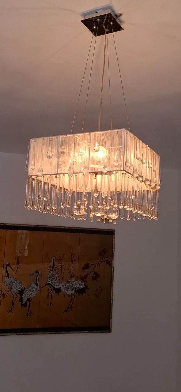 Lustre de Cristal Moderno para Sala de Jantar - Foto 2