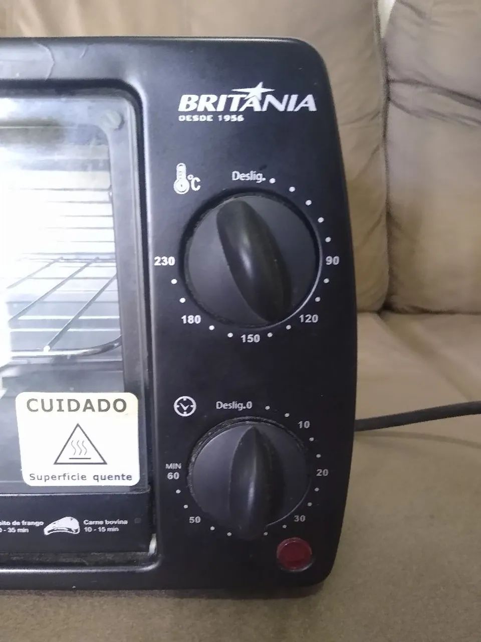 Forno Elétrico Britânia 10L - Seminovo - Foto 2