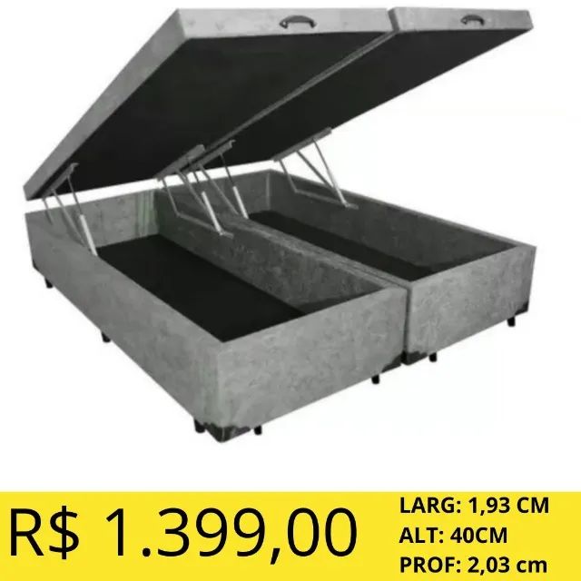 BOX KING BAU VARIAS CORES 