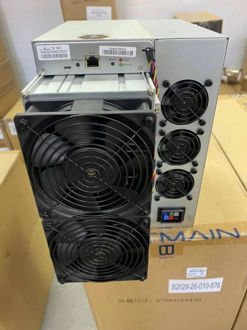 S19kpro 110 TH MIneradora de Bitcoin Antminer - Foto 4