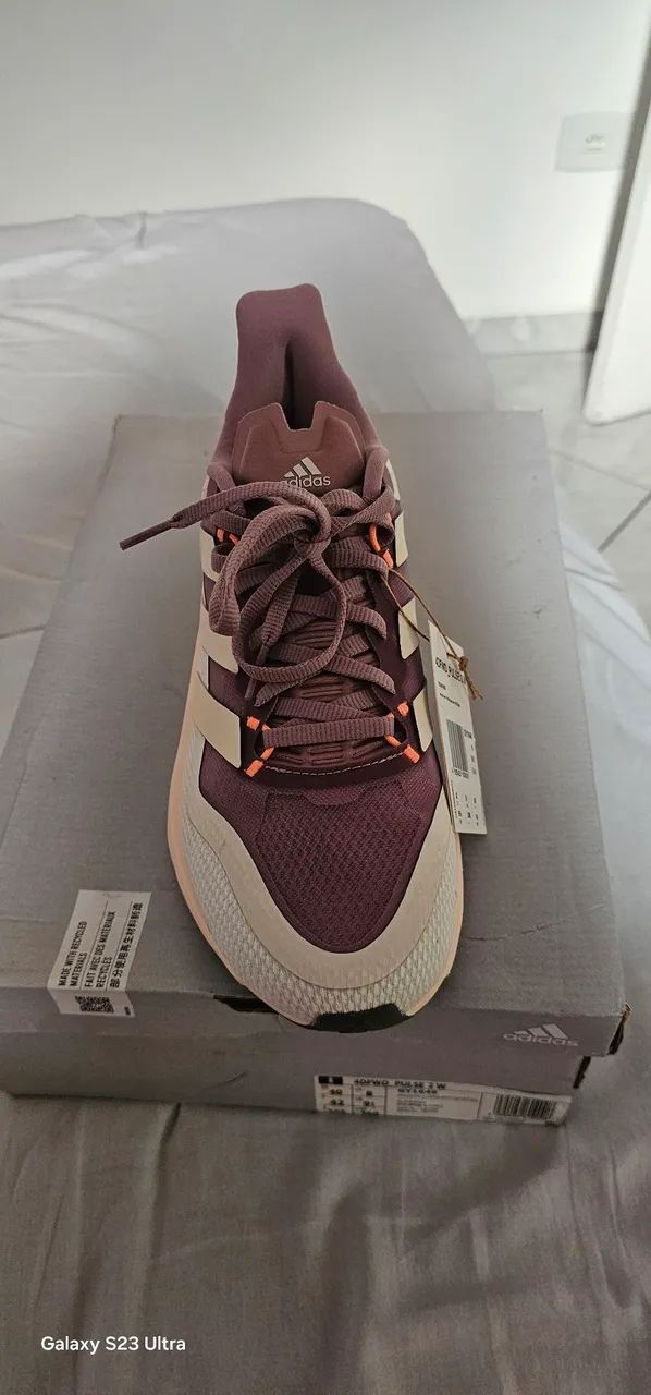 Tênis Corrida adidas 4DFWD Pulse 2-Roxo Adidas - Vinho+Bege