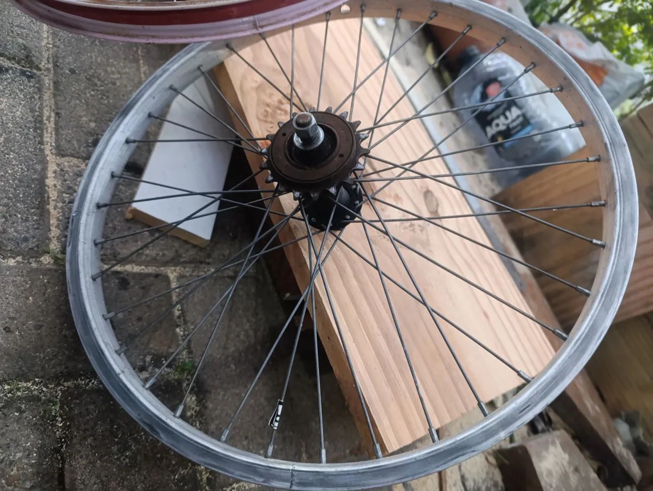 Aros 20 roda dianteira e traseira vai com pneus. - Foto 5