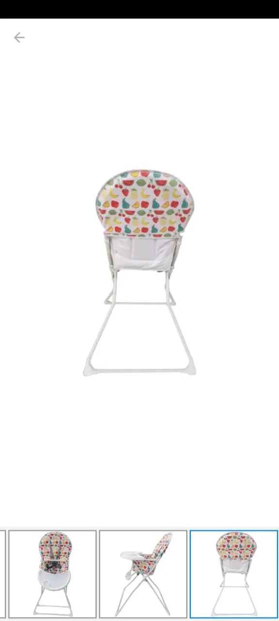 Cadeirinha de Alimentação Infantil - Multicolorida  - Foto 2