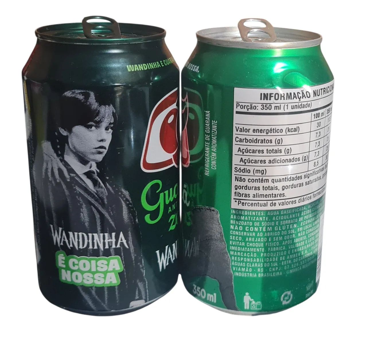 Kit 2 latas Wandinha (VAZIAS)