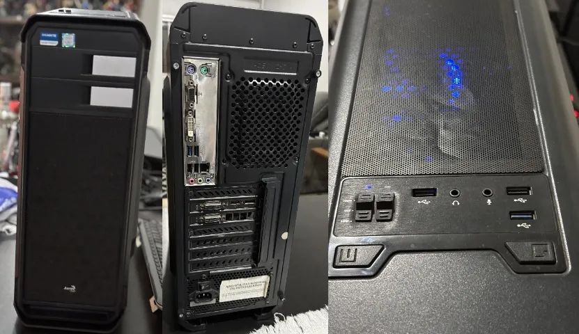 PC Gamer Intel I7 7700K, GTX 1060, 16 GB de RAM, SSD 720 GB - Revisado em ótimo estado - Foto 3