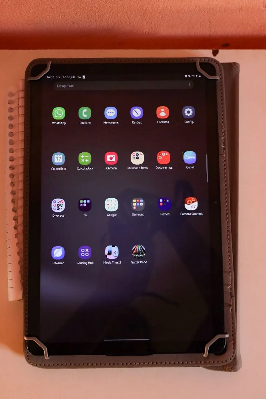 Tablet Samsung Galaxy tab A9plus 64gb e 4gb de ram 6 meses de uso desapego