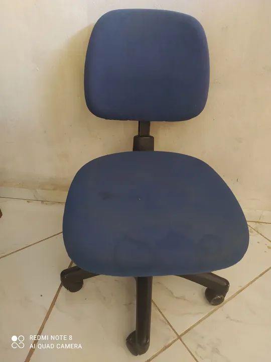 Cadeira de Escritório Azul
