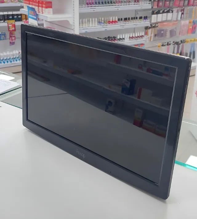 Monitor PCTop Slim 15,6 Polegadas LED Preto Sem Base - Usado - Foto 3