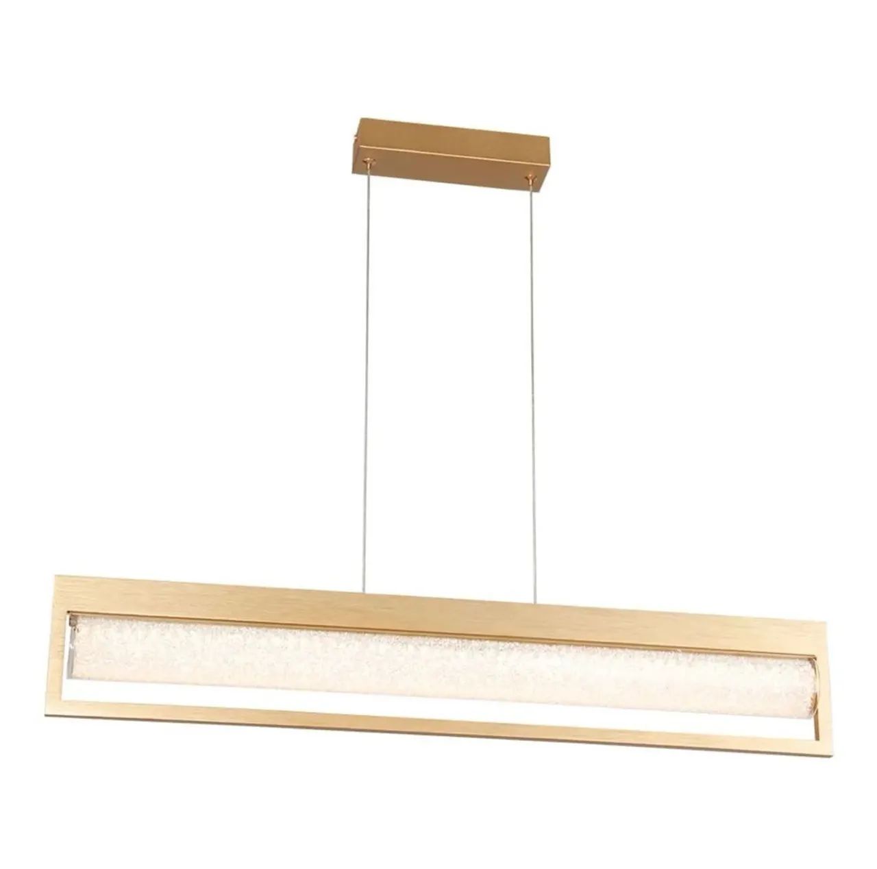 Luminária Pendente Moderna em Dourado