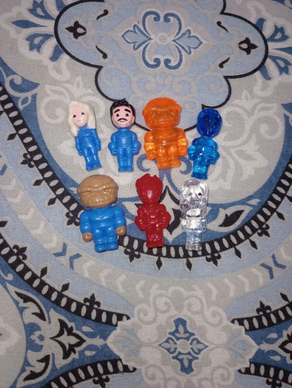 Gogos 4 fantástico Marvel coleção cacau show - Raros!!!!