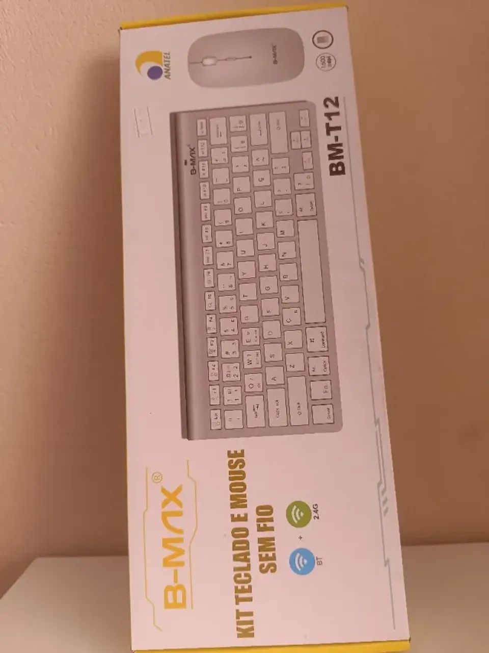 Kit Teclado e Mouse sem Fio BM-T12 - Foto 2