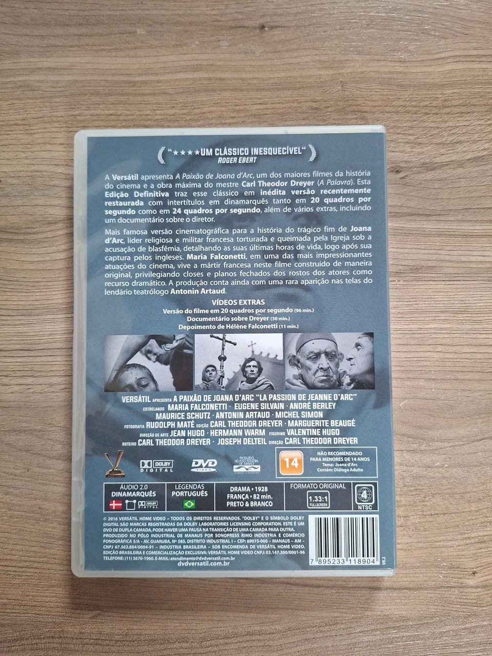 DVD A Paixão de Joana D'arc - Foto 2