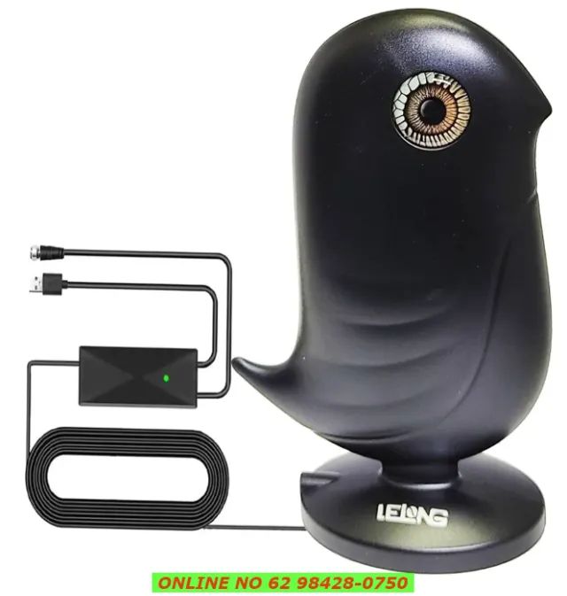 Antena Uhf Interna Amplificada Para Tv  3mt - Foto 2