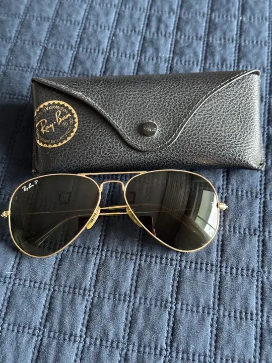 Óculos de sol Ray-Ban Aviator Classic (lentes polarizadas)