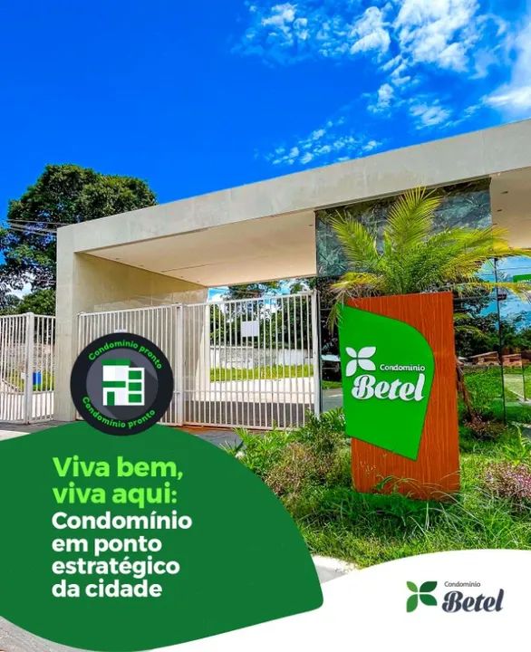 Condomínio Betel pronto
