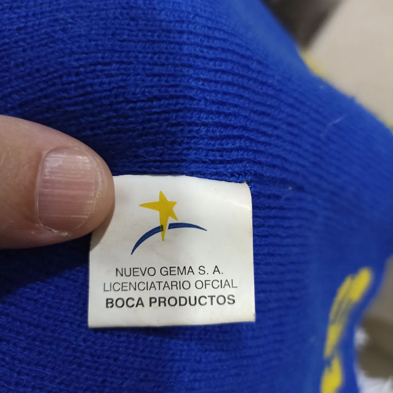 Touca CABJ - Boca Jrs Dupla Face importada- Tamanho Único - Foto 5