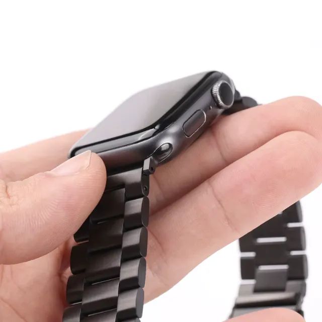 Pulseira Metálica 3 Elos para smartwach 42mm 44mm 45mm 47mm 49mm - Foto 6