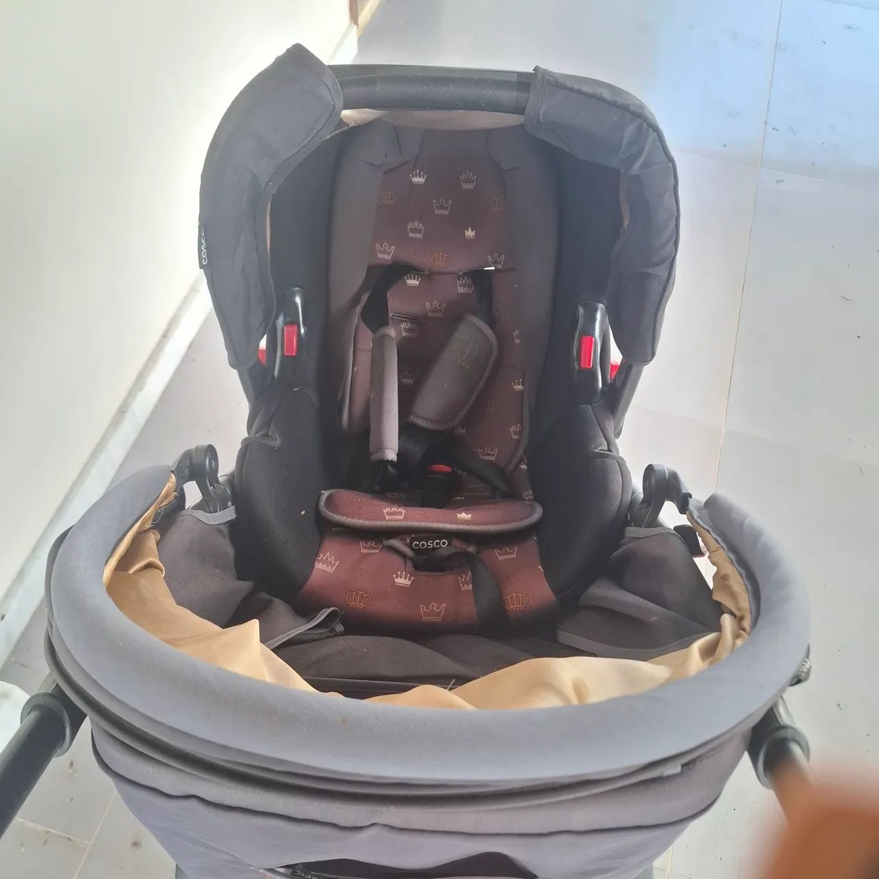 Carrinho e bebe conforto Nexus cosco - Foto 2