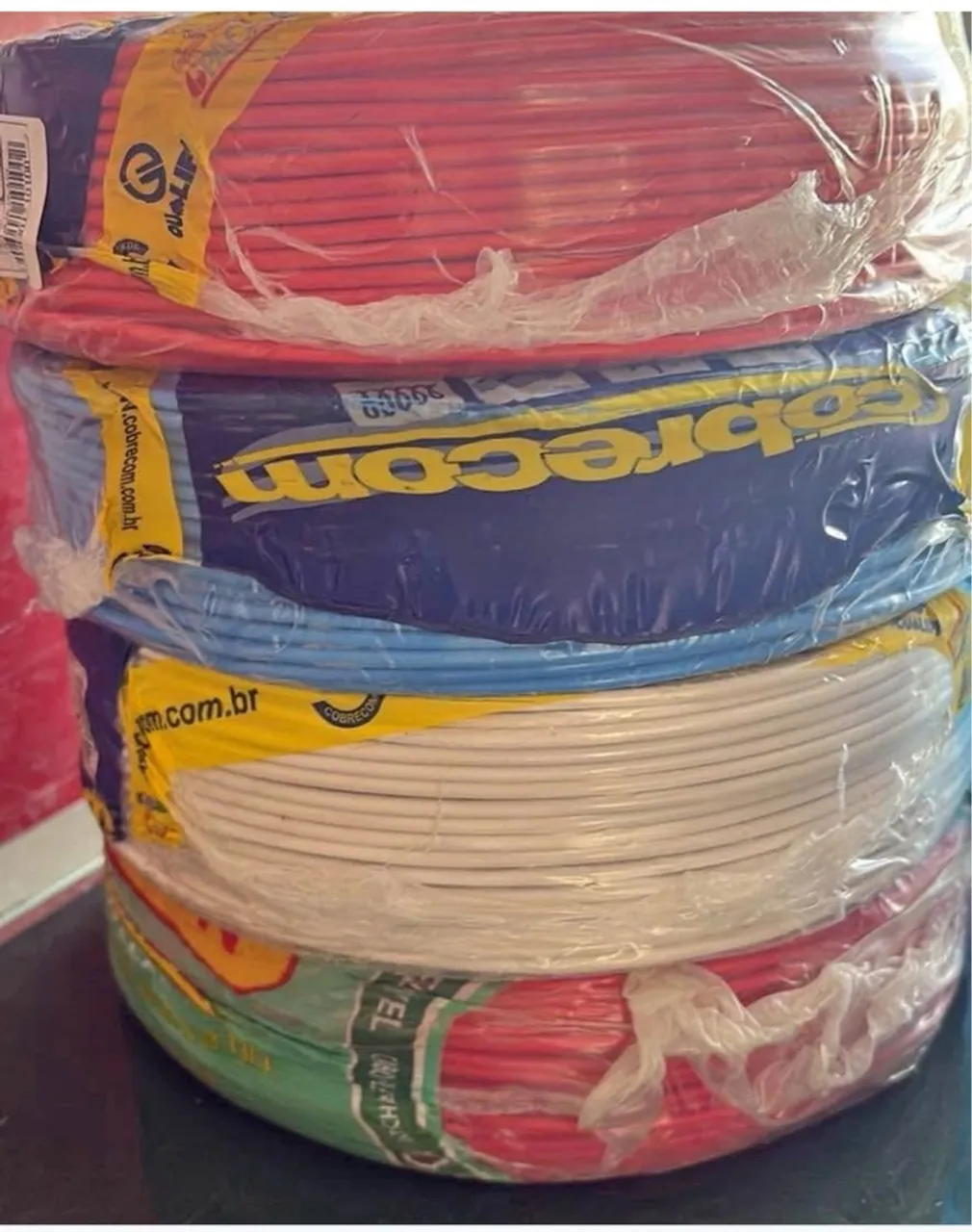 Fios 2,5 100metros Elétricos - Diversas Cores