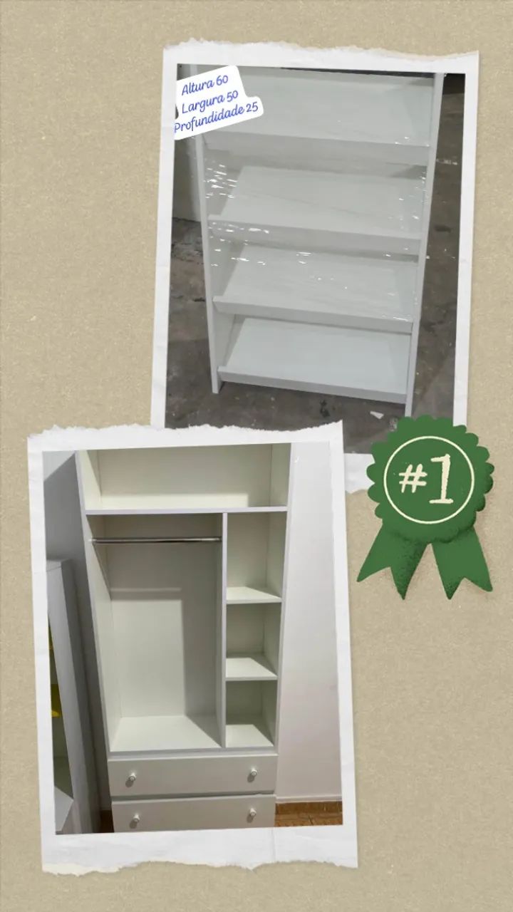 Promoção closet+ sapateira 