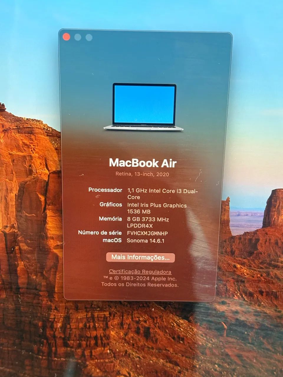 Macbook Air M1 256gb 13.3? perfeito estado - Notebooks - Centro