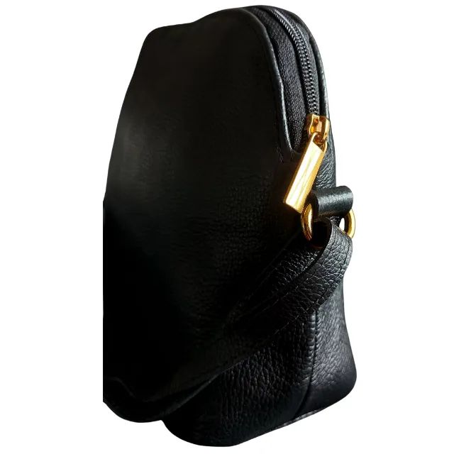 NOVA Bolsa Don Lucca Couro Crossbody Arredondada - Foto 4