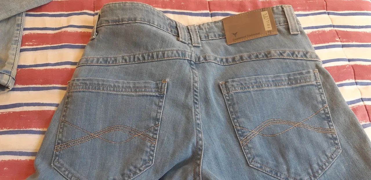 Calça Jeans Azul Claro - Foto 3