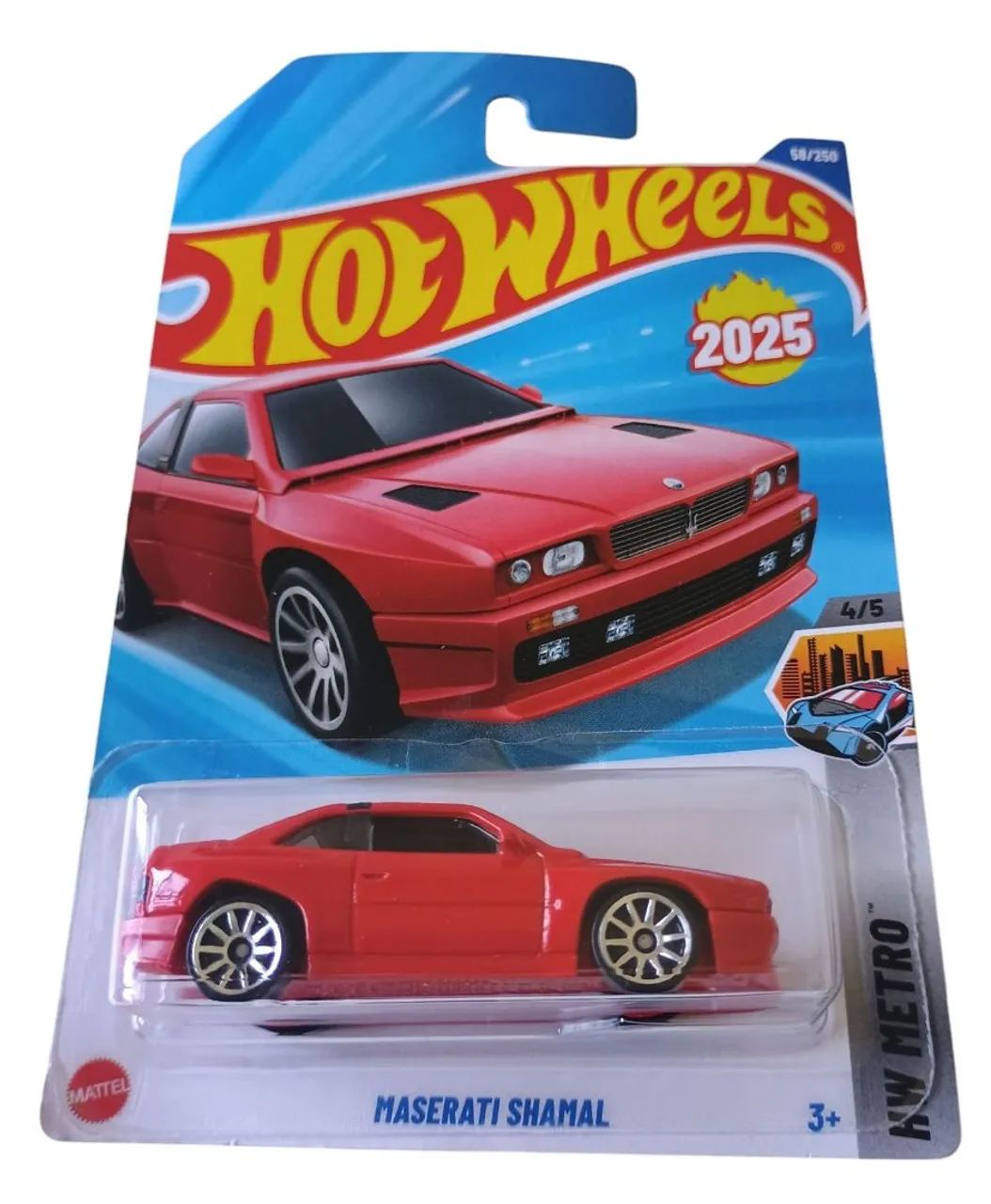  Hot Wheels Maserati Shamal 2025