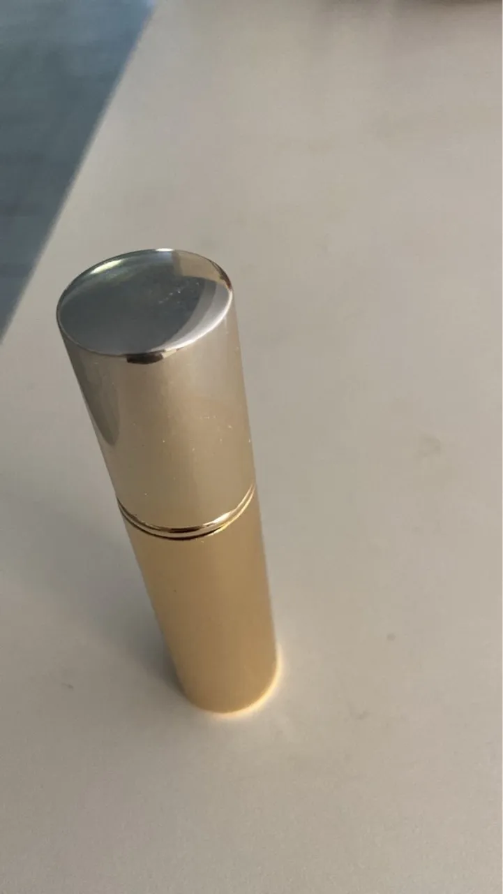 41 unidades de Porta perfume de bolsa cor ouro 10 ml