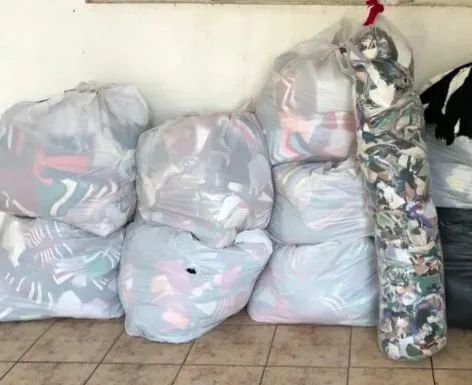 2 toneladas de tecidos para limpar graxa - Foto 2