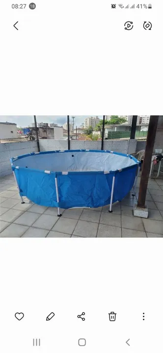 Piscina de Plástico Estruturada